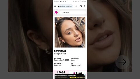 HAPPY 24 BIRTHDAY ROSIE LEWIS Instagram Star