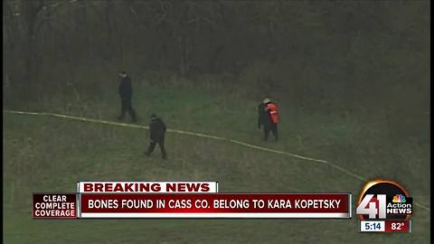 Bones found in Cass Co. belong to Kara Kopetsky