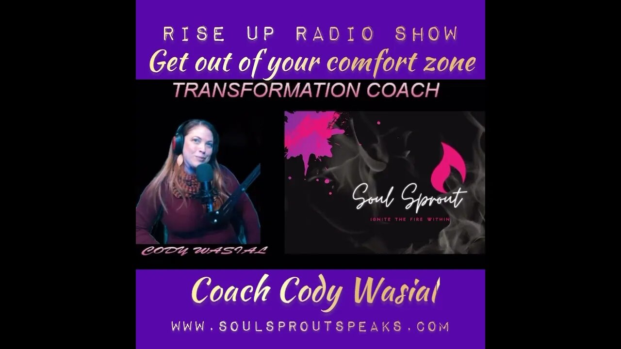 Coach Cody talks getting outside your comfort zone on Rise Up Radio Show