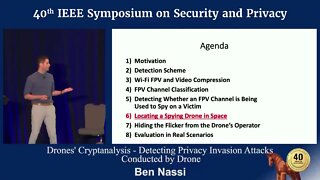Drones' Cryptanalysis Detecting Privacy Invasion Attacks Conducted by Drone