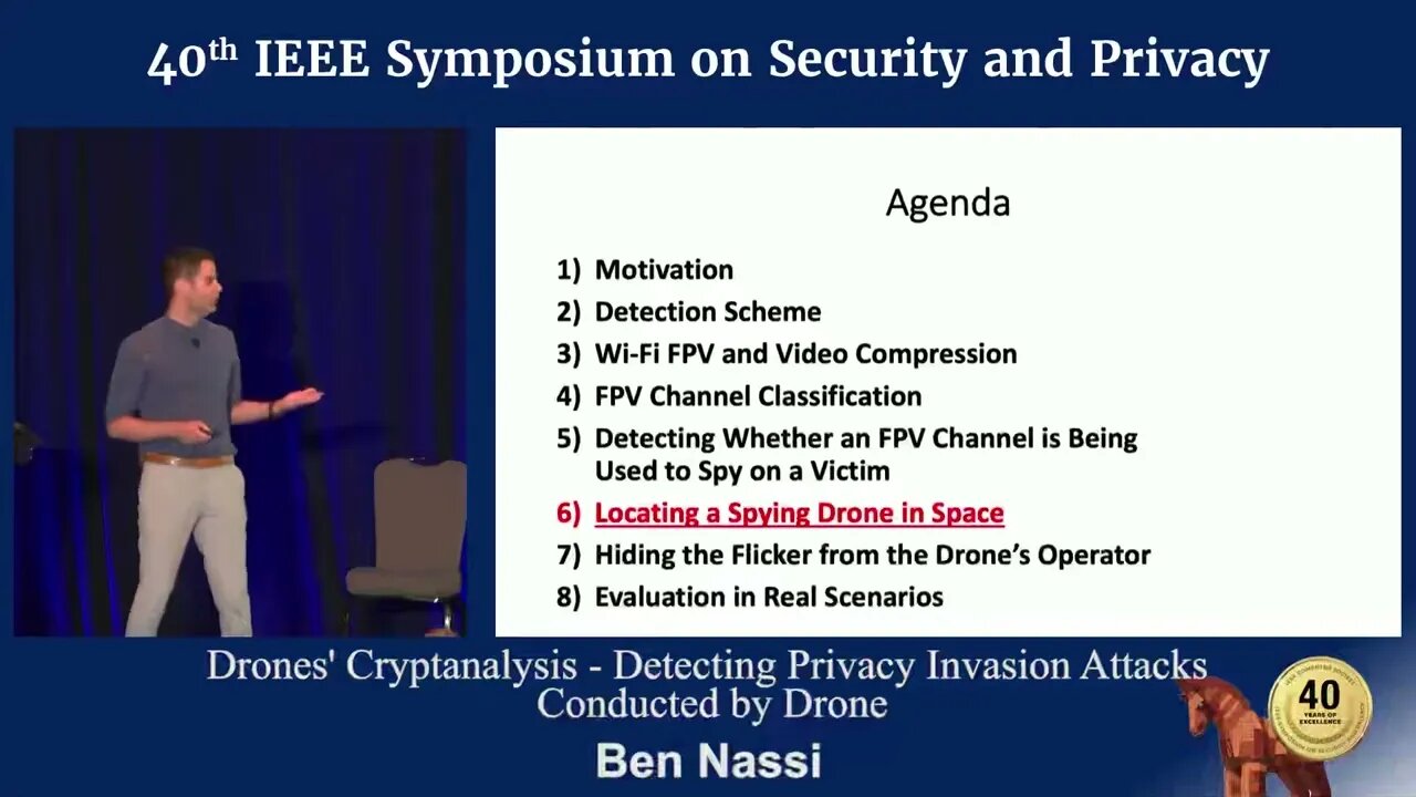 Drones' Cryptanalysis Detecting Privacy Invasion Attacks Conducted by Drone
