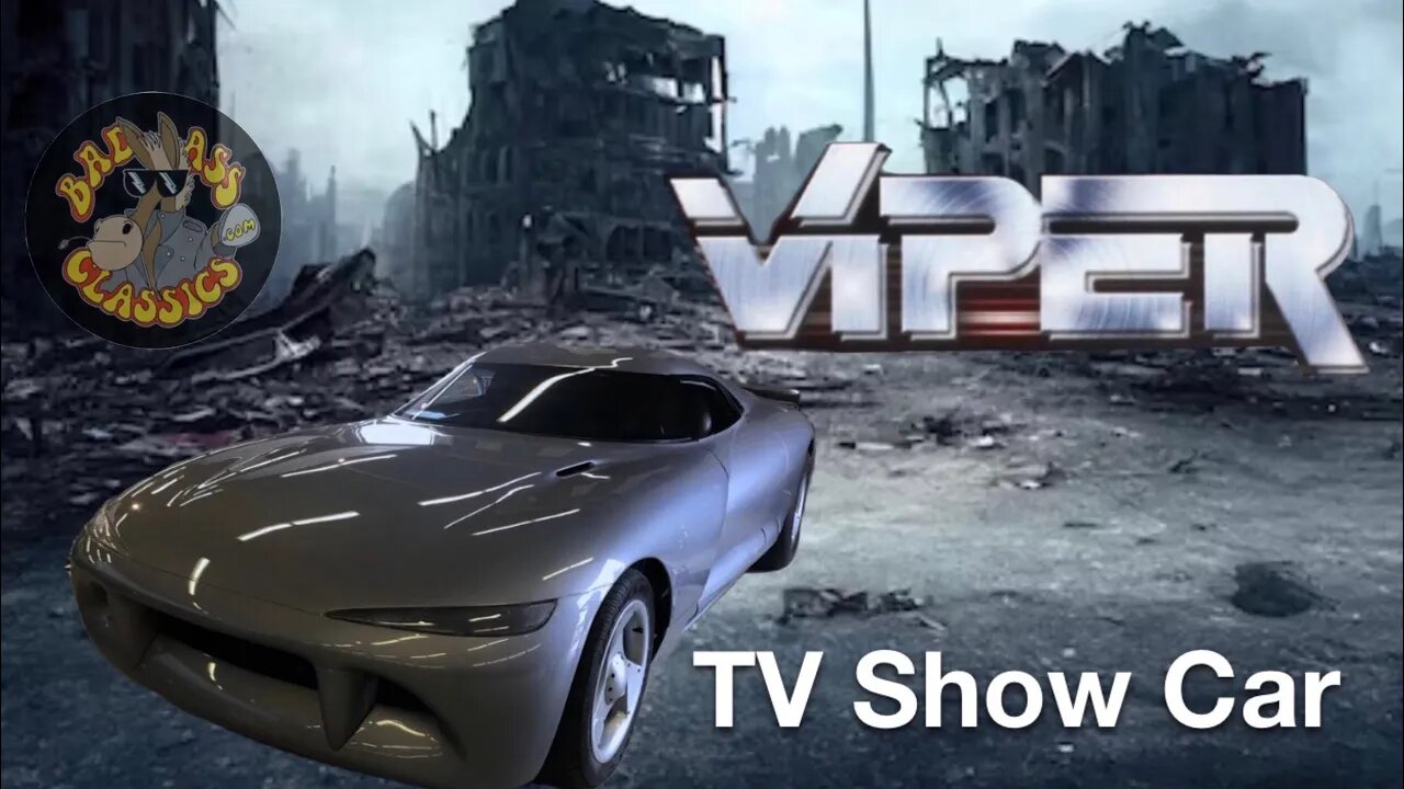 Viper TV Show Car from 90’s Series