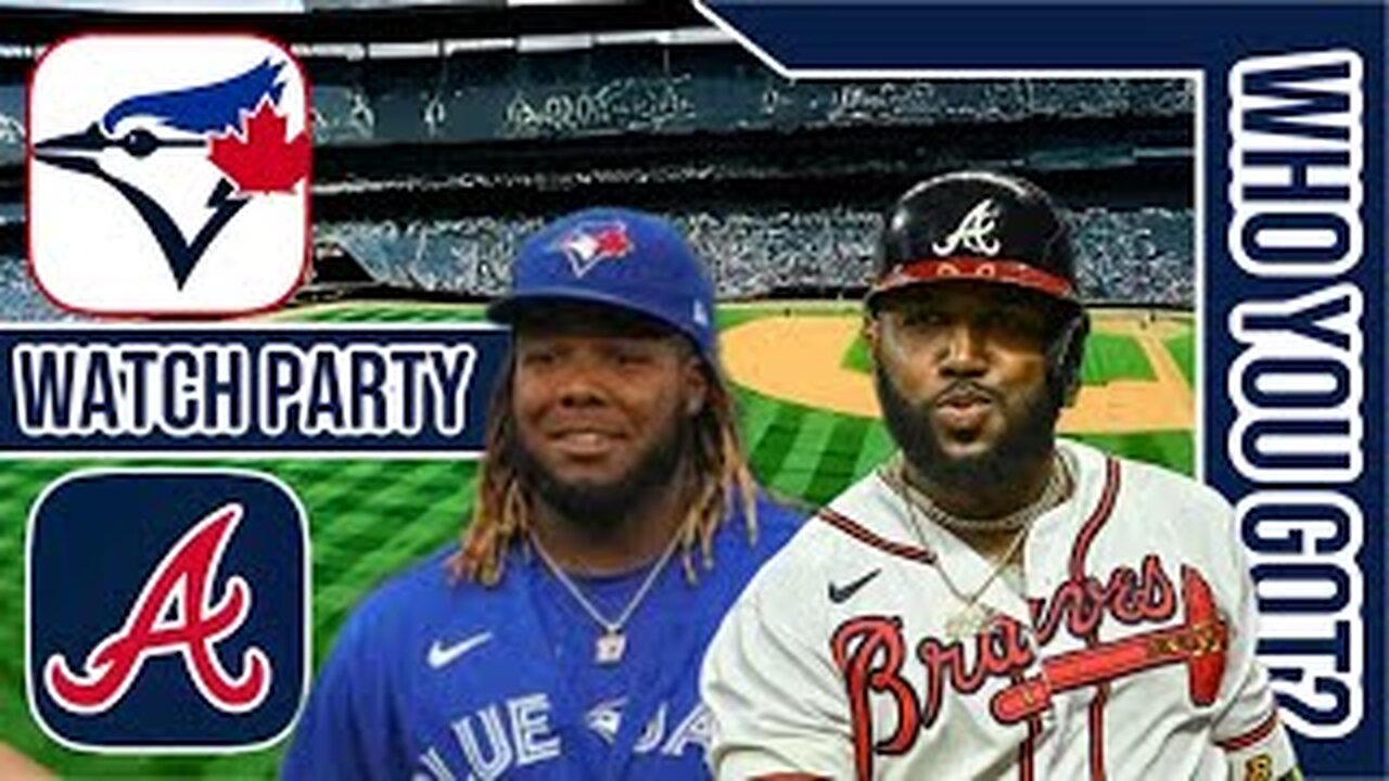 Toronto Blue Jays vs Atlanta Braves | Live Play by Play & Reaction Stream 3D Sim | MLB 24 GM 142