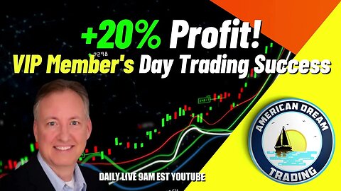 +20% Profit - VIP Member's Amazing Day Trading Success