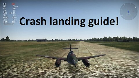 War Thunder Crash landing guide! (Updated)