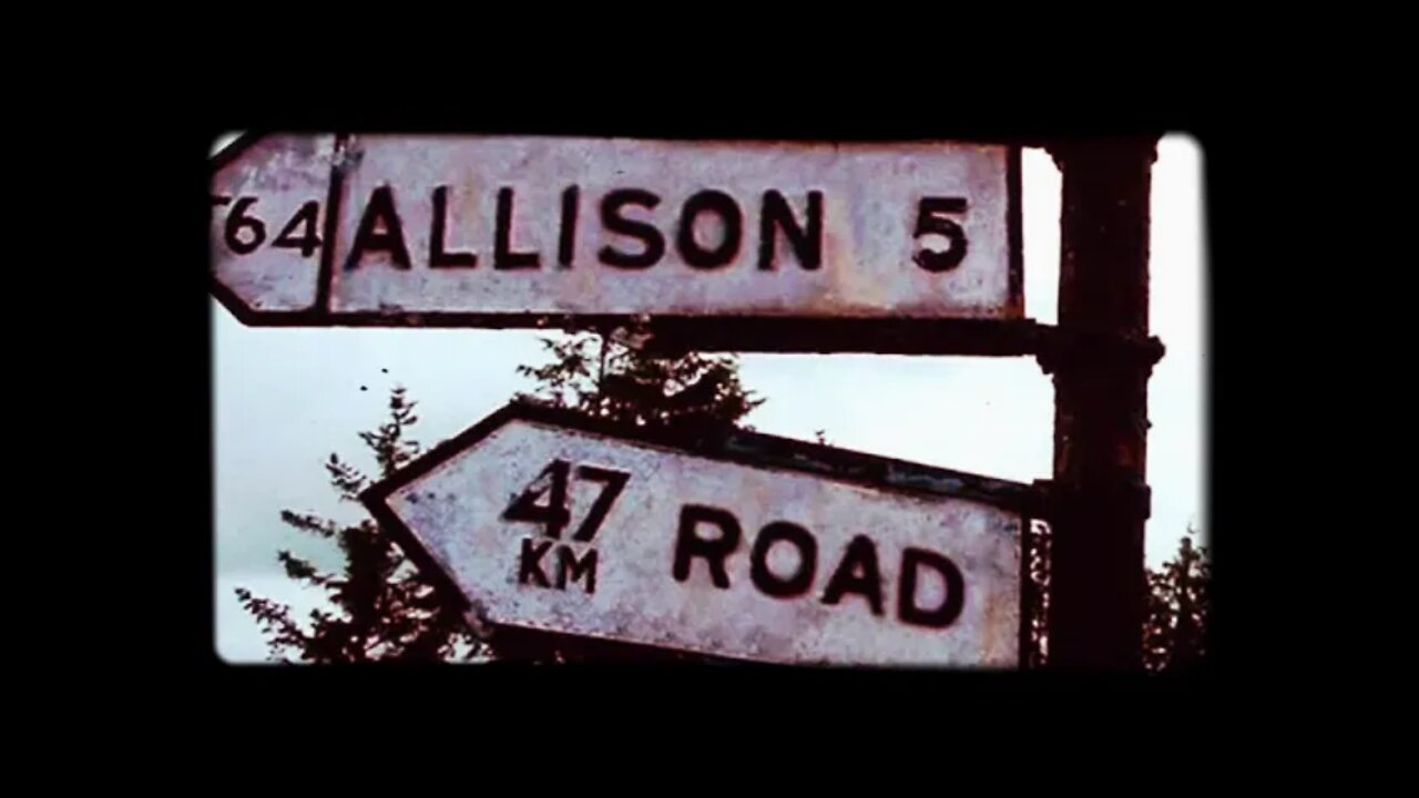 Allison Road ~ Lyrics as Poetry