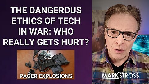 The Dark Side of Tech in War: Are We Condoning Dangerous Behavior? | Mark Stross on TechByte Podcast