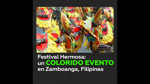 Colorido festival religioso en la ciudad filipina de Zamboanga