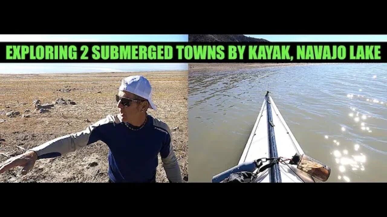 Submerged Cities by Kayak, Look What We Found, Navajo Lake with Diamond