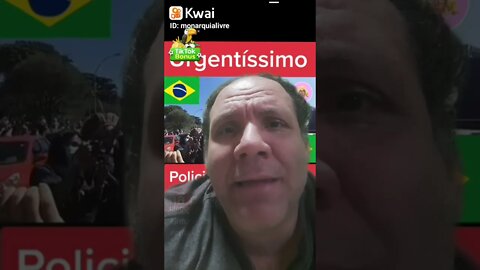 Urgente : Índios dão flechada na Perna de policial em Brasília