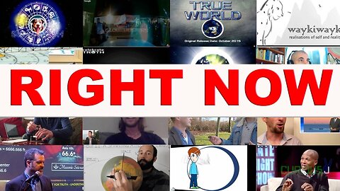 Right Now: Flat Earth
