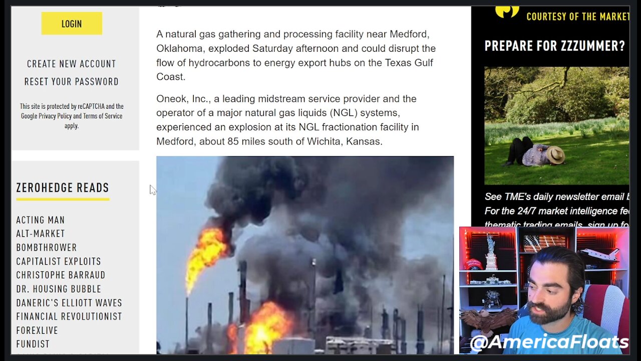 First The Food, Now The Fuel! Natural Gas Pipelines, Plants EXPLODING Every Other Day!