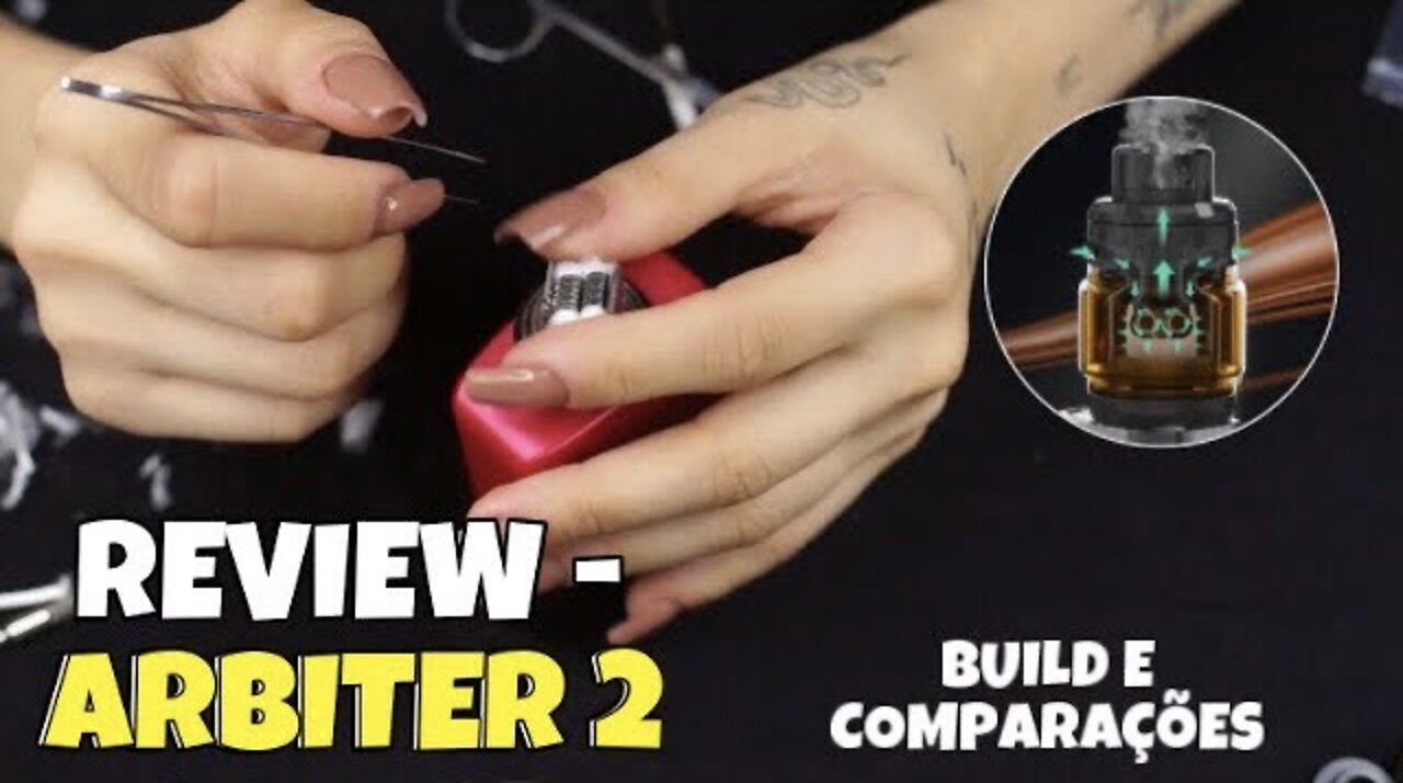 VAPERPLEXA REVIEW - ARBITER 2 RTA 25mm TEVE MELHORIA? (OXVA)