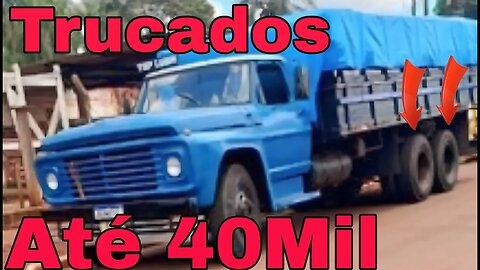 CAMINHÕES TRUCADOS A VENDA ATÉ 40MIL Oliveira Isaias