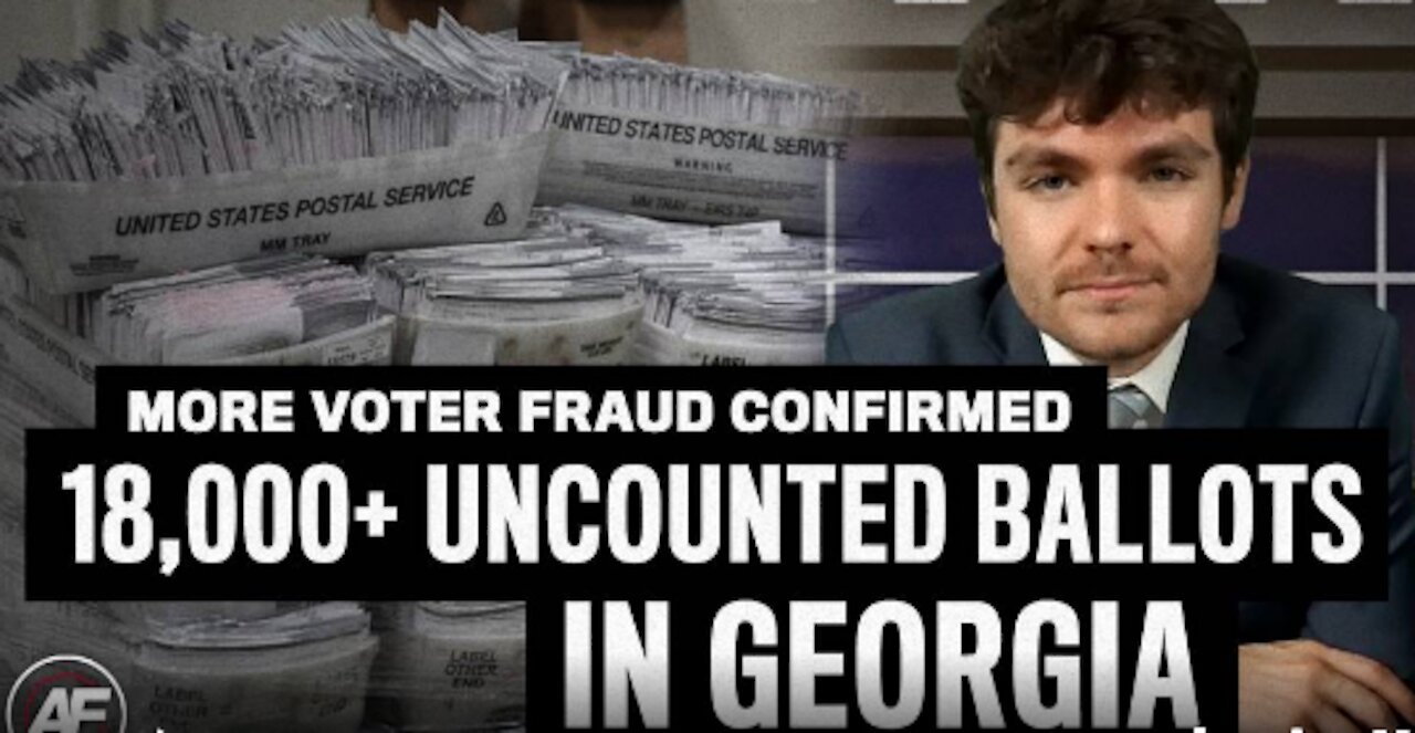 Over 18,000 UNCOUNTED GEORGIA BALLOTS!