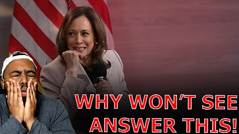 Kamala Harris TRIGGERED INTO Word Salad AS SHE REFUSES To Answer THIS Question About Trump Economy!