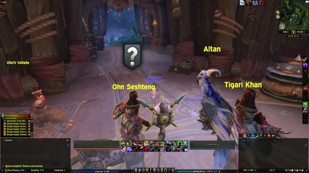 World of Warcraft Dragonflight Omens and Incense