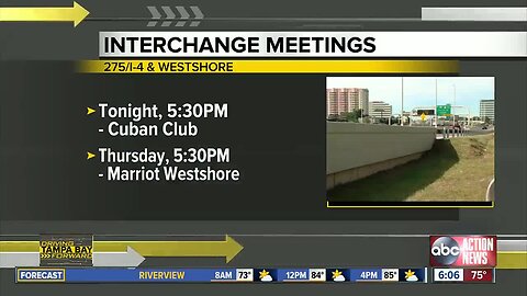 FDOT holding meetings on changes for 2 big Tampa interchanges