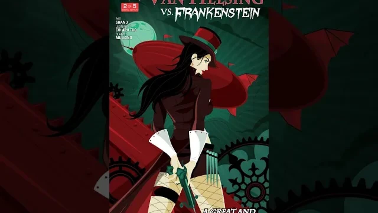 Van Helsing vs Frankenstein Covers