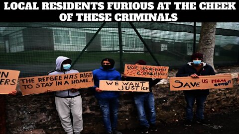 Local Anger Grows Over Penally & Napier Camp Residents, Security Staff Walkouts & The Home Office