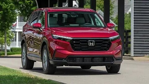 Tampilan depan Honda CRV 2023 EV hibryd