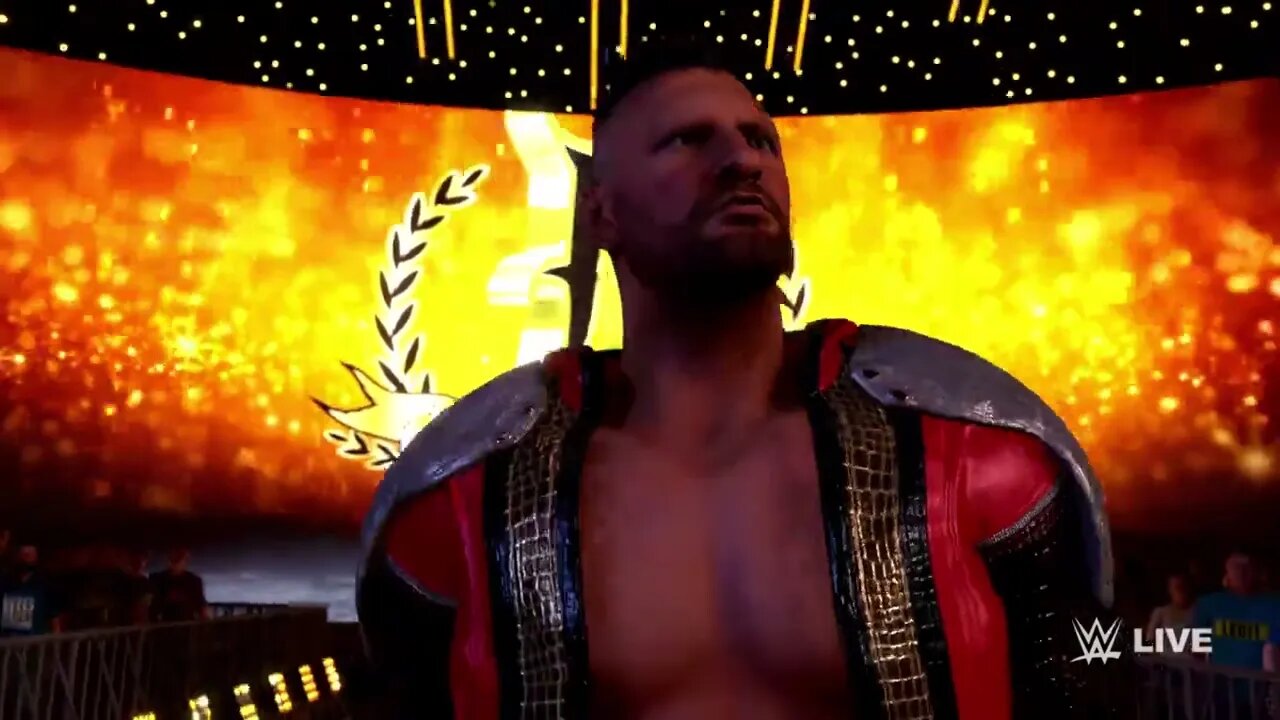 WWE2K22 Dominik Dijakovic Entrance Update 1.12 My Rise Free Characters