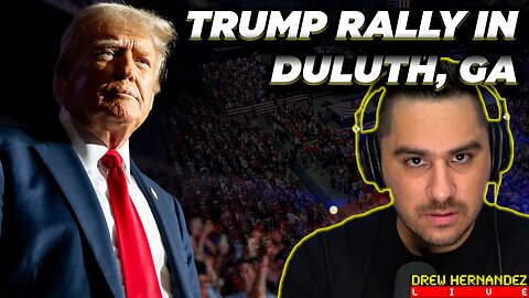 TRUMP RALLY IN DULUTH, GA