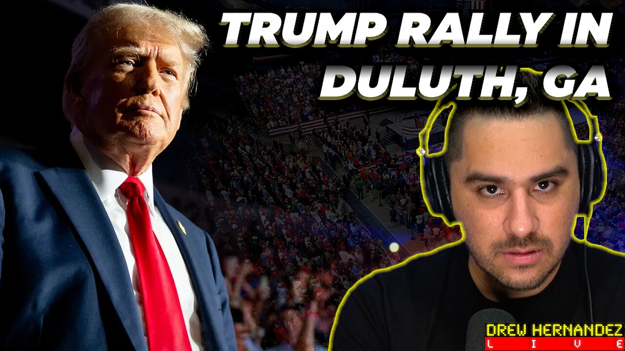 TRUMP RALLY IN DULUTH, GA