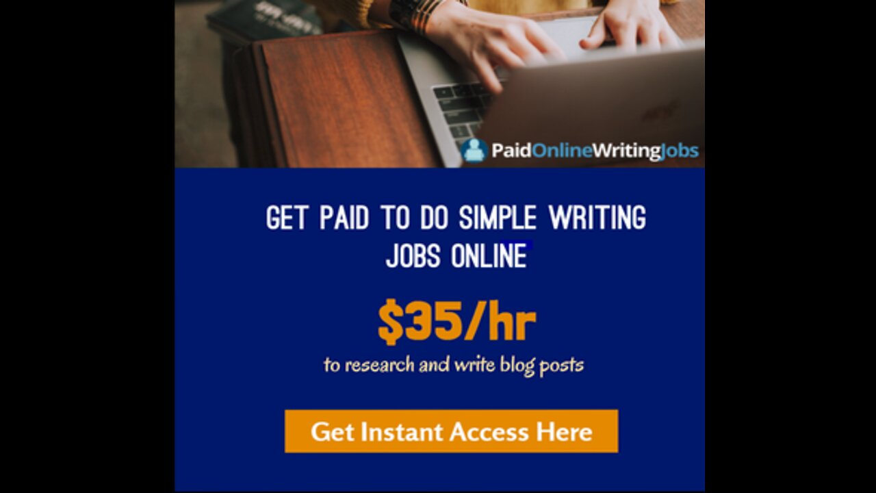 Write Blog Posts - $35 an Hour