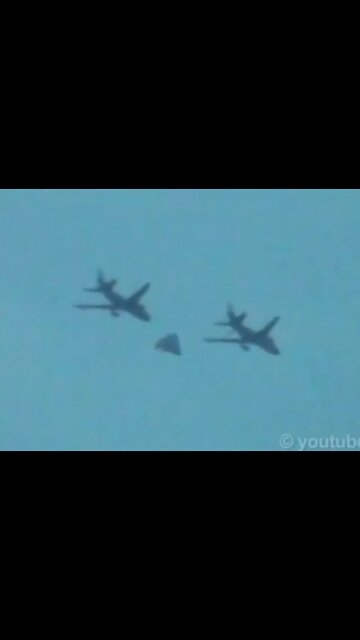 Mysterious flying triangle