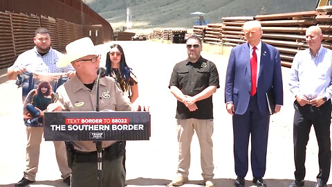 Trump Visits The Border