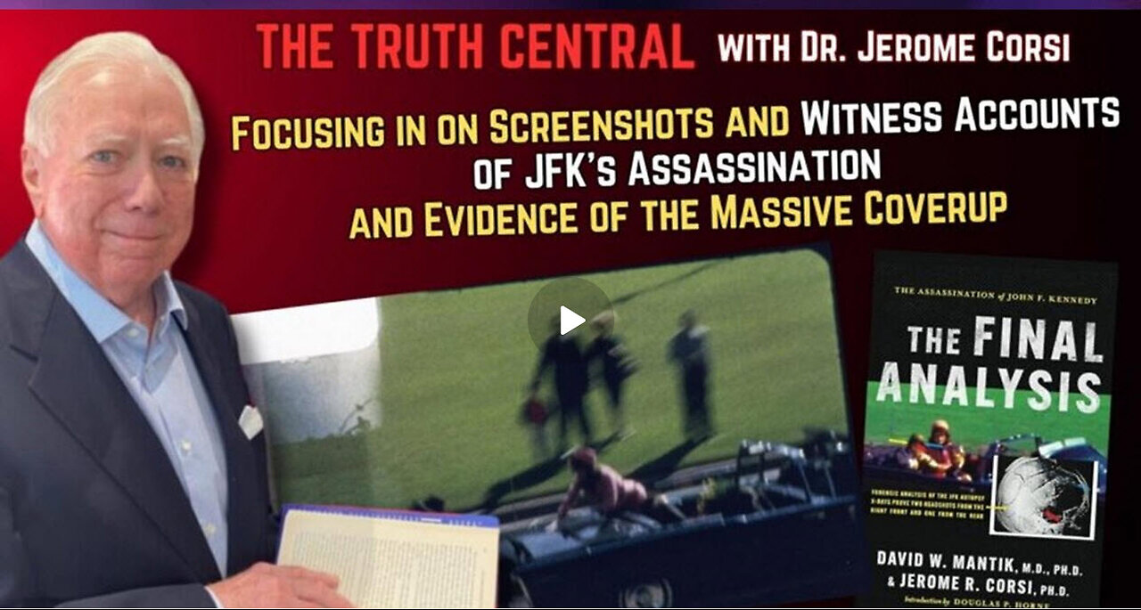 Screenshots and Witness Accounts of JFK's Assassination and Evidence of the Coverup(encore)