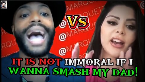 MARQUETT Vs jasmine jaffar Aka 304 lawyer Saying she can have sex with her dad?