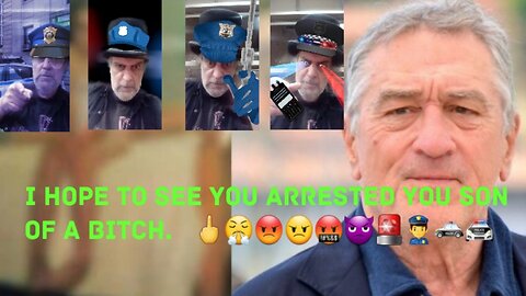 Robert De Niro Is An SOB Pervert. 🖕😤😡😠🤬👿🚨👮‍♂️🚓🚔
