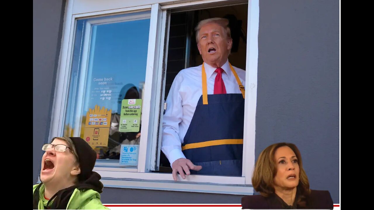 Trump's McDonald's Visit Makes Heads Explode