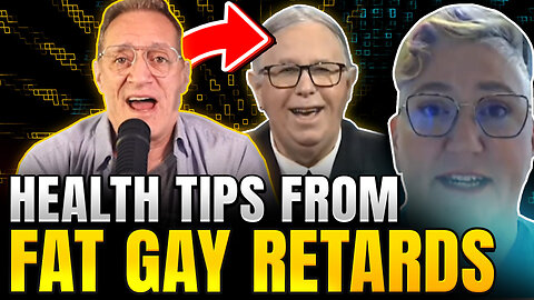 Two fat gay retards give health advice to nation | The Anthony Cumia Show