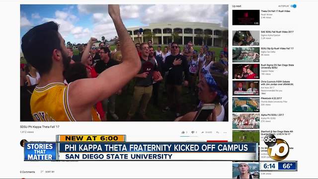 Phi Kappa Theta fraternity kicked off San Diego State University