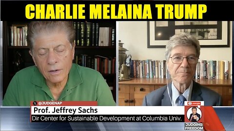 JUDGING FREEDOM W/ PROF JEFFREY SACHS. CALLING OUT THE ZIONIST FAKE JEWS.