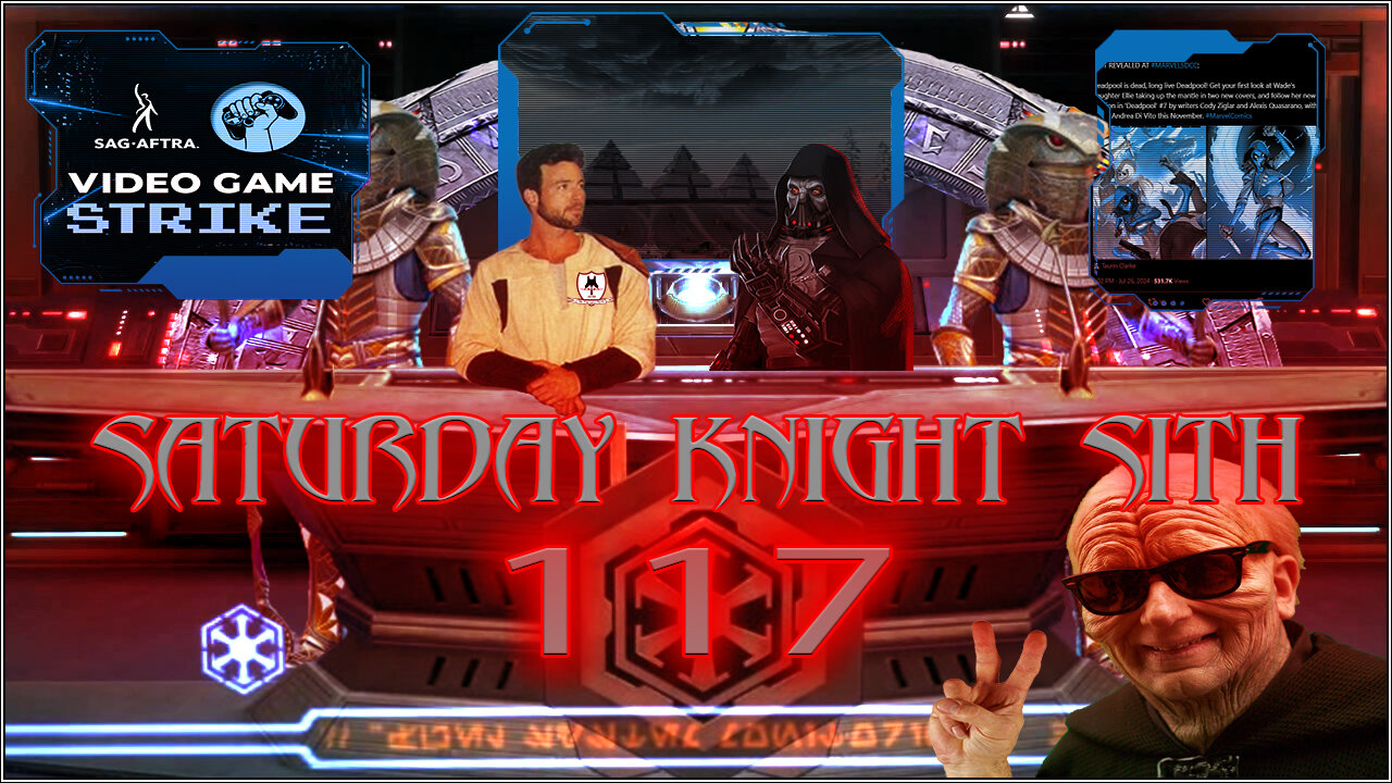 Saturday Knight Sith 117 Deadpool Replaced, Video Game Strike, Stargate Watch S2E6