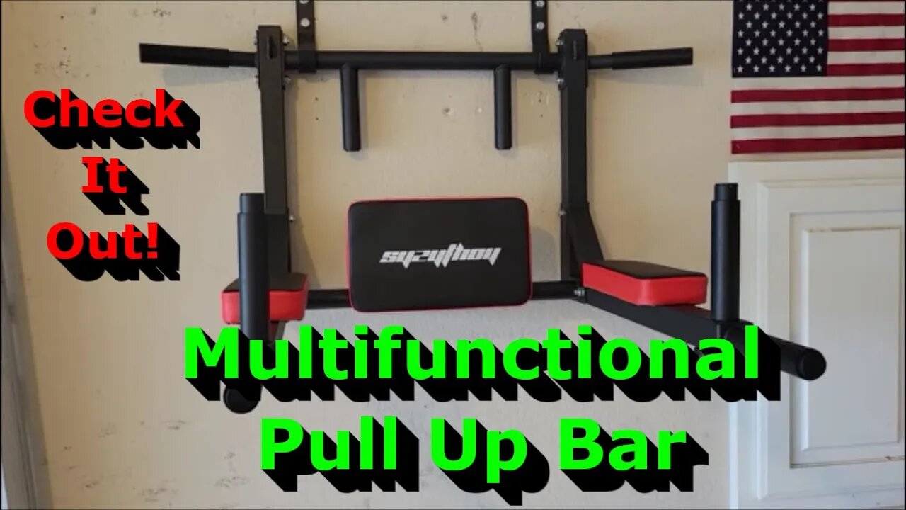 Multifunctional Wall Mounted Pull Up Bar - Install & Review