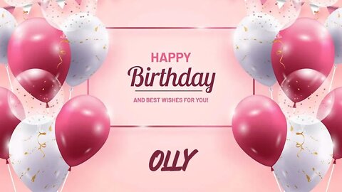 Happy Birthday to Olly - Birthday Wish From Birthday Bash