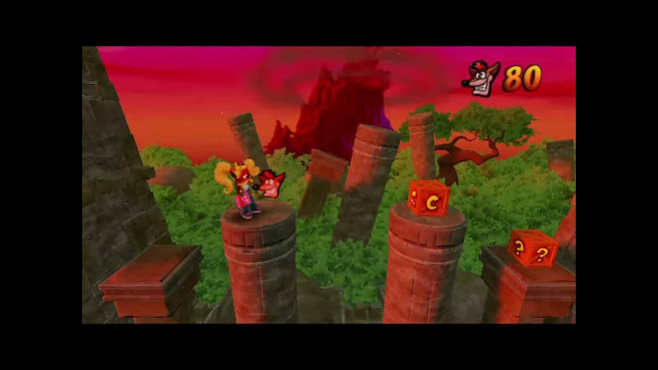 Coco Bandicoot 1 remake - Level 14: Sunset Vista
