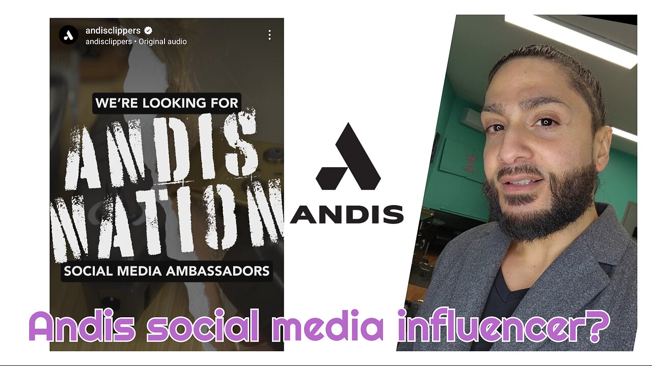 andis needs a new social media influencer?