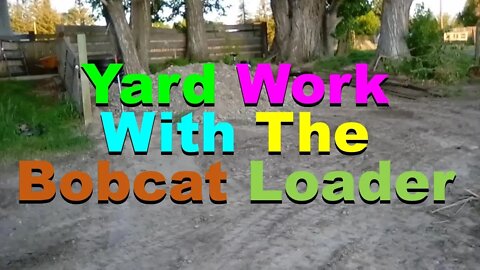 No. 640A – Bobcat Track Loader Making A Garden And More