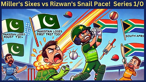 Pakistan's First T20 Loss to South Africa | Miller's Sixes vs Rizwan's Snail Pace!