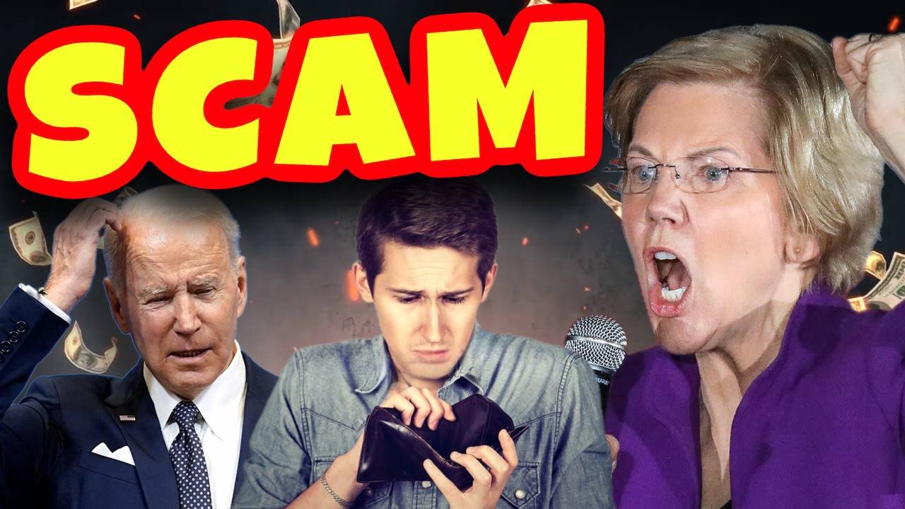 Elizabeth Warren Nervously CACKLES In Front Of Voter Who Calls Out Student Loan "Forgiveness" SCAM