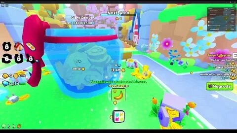 Roblox Pet Simulator 99. Niszczymy Big Coin Jar!