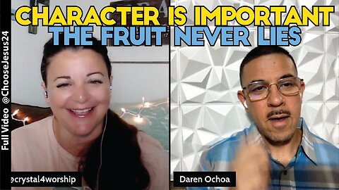 The fruit never lies - Christian character is important