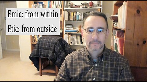Emic and Etic in the Study of Religion