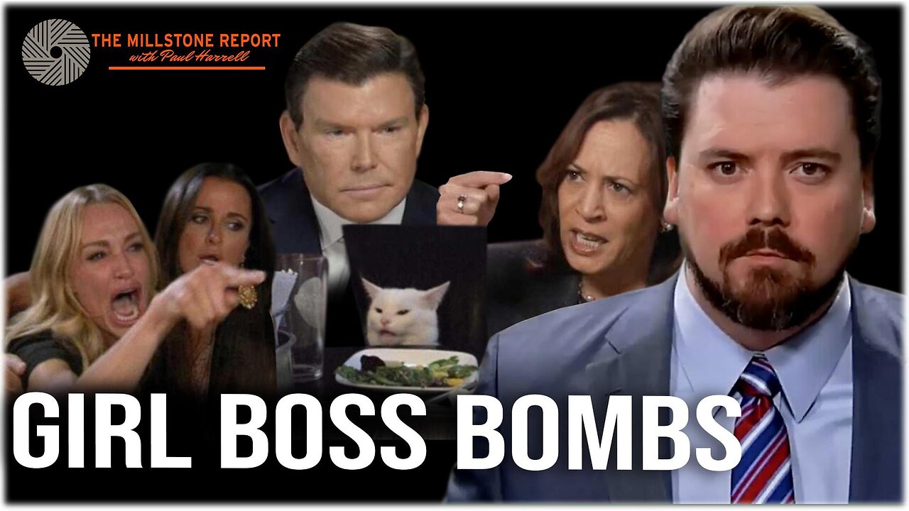 Millstone Report w Paul Harrell: Girl Boss Kamala BOMBS Interview, Pro-Life Protester Goes To Jail